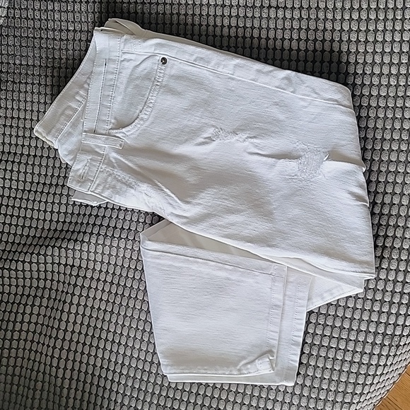 Current/Elliott The Stiletto Sugar Destroy Denim Jeans — Size 28 - Picture 8 of 8